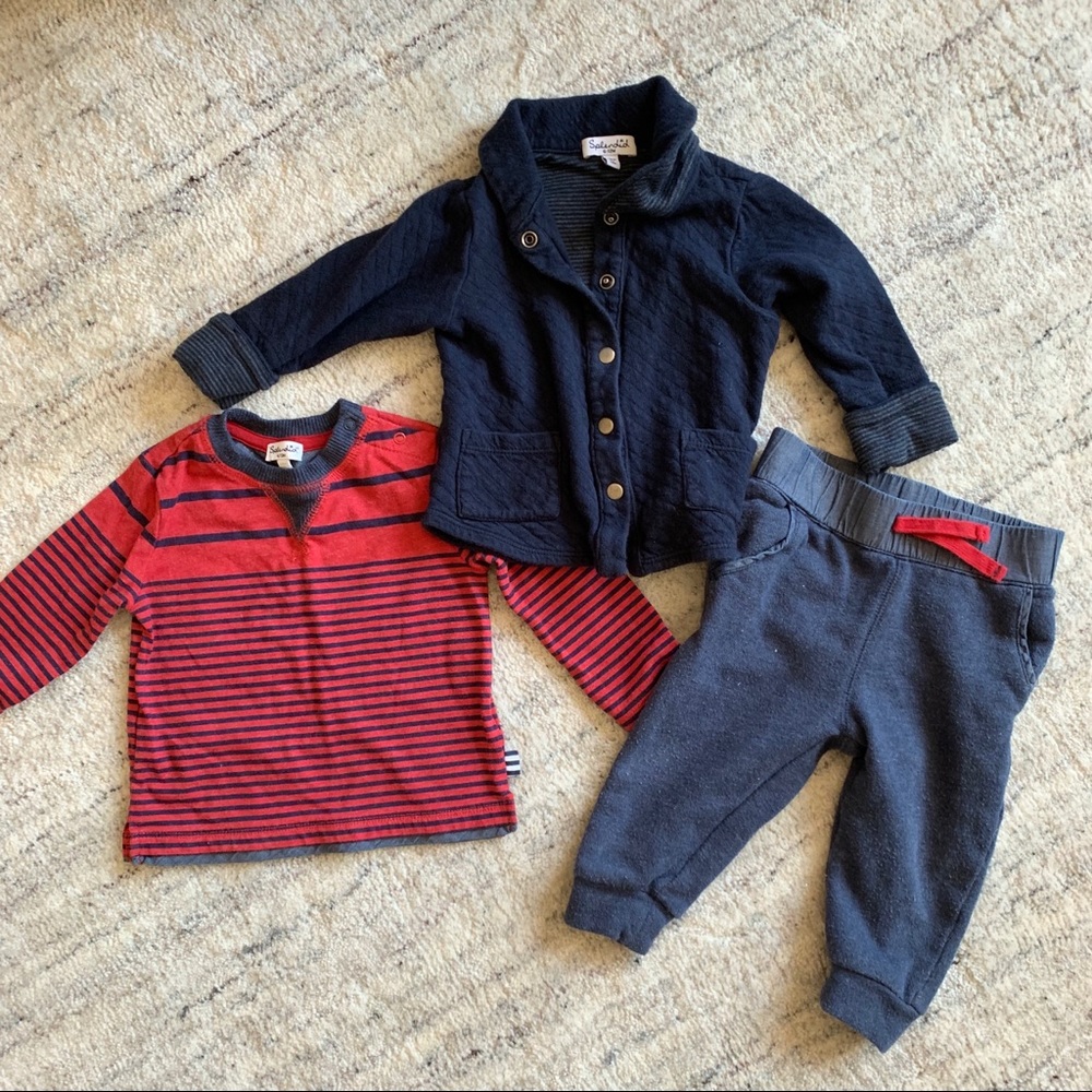 Splendid Baby Boy outfit (pants, jacket, shirt)